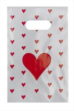 13X20 El Tutma Poşet Paketi 100 Adet-Kırmızı