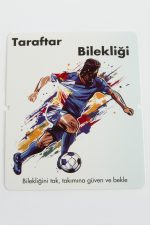 Taraftar Bileklik Kartı-Beyaz