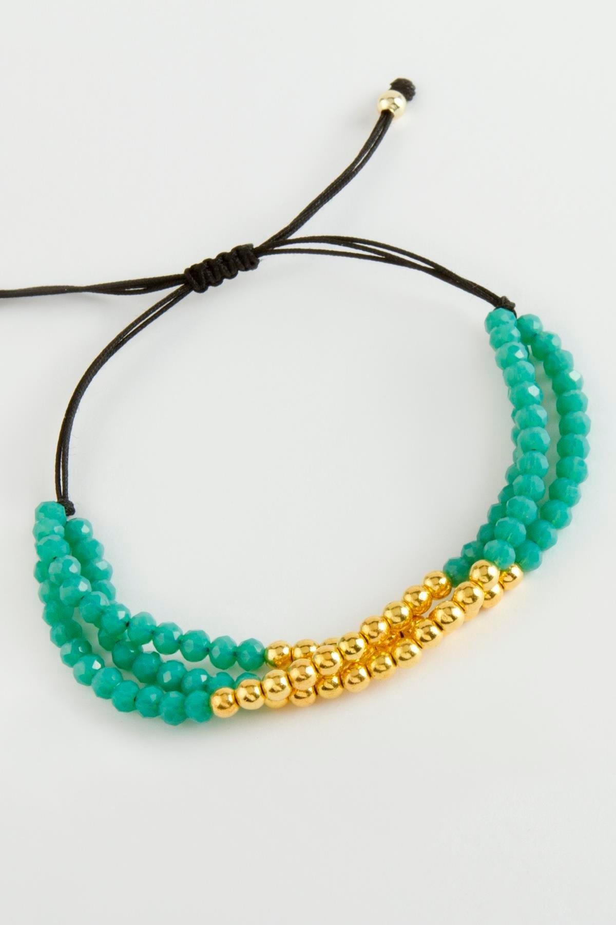 1203217_Top-Metal-Uclu-Kristal-Bileklik-1a28.jpg Top Metal Üçlü Kristal Bileklik-Yeşil - Görsel 1