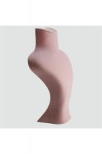 23 cm Manken Anfora Kumaş-Açık Pembe - Görsel 2