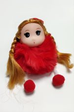 Tüylü Bebek Anahtarlık-Renkli - Görsel 2