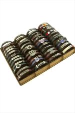 48 Adet Standlı Kaliteli Suni Deri Bileklik Kampanyalı Fiyatı-Renkli - Görsel 2