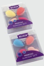 4 Adet Yumurta Minik Makyaj Süngeri-Renkli - Görsel 4