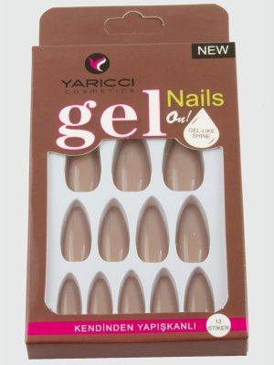 Orange Takma Tırnak-Açık Kahverengi