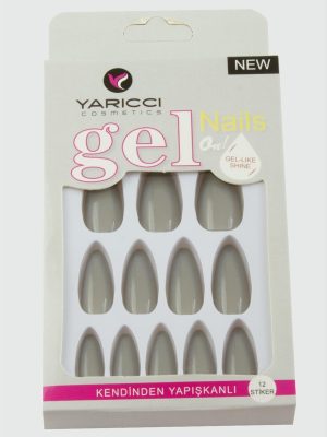 Orange Takma Tırnak-Gri