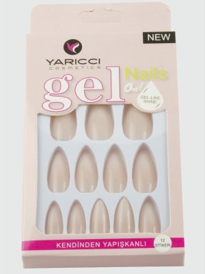 Orange Takma Tırnak-Krem