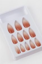 Orange Takma Tırnak-Sütlü Kahve - Görsel 2