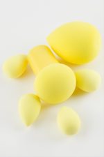 6 Adet Yumurta Makyaj Süngeri-Renkli