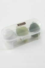 3 Adet Yumurta Kutulu Makyaj Süngeri-Yeşil - Görsel 4