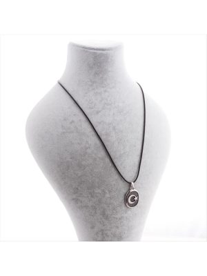 Ay Yıldız Kolye-Gümüş Rengi