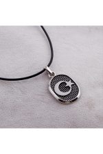 Ay Yıldız Kolye-Gümüş Rengi - Görsel 2