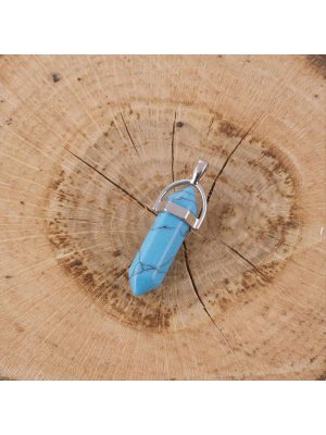 Firuze Point Kolye Ucu-Turkuaz