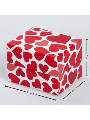 Çift Kombinli Saat Kutusu -Kırmızı