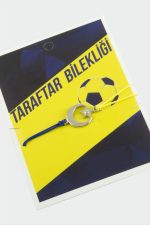 Taraftar İp Bileklik-Lacivert