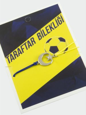 Taraftar İp Bileklik-Lacivert