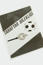 Taraftar İp Bileklik-Siyah