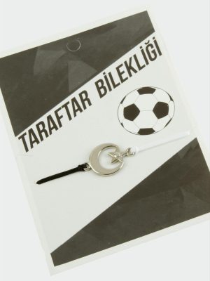 Taraftar İp Bileklik-Siyah