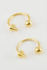 Septum Çelik Piercing 2 Adet-Sarı