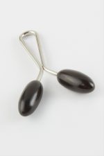 Oval Klipsi Firkete-Siyah