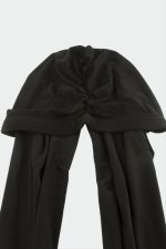 Siyah Dubai Şal Bone-Siyah - Görsel 2