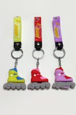 Paten Silikon Anahtarlık-Renkli - Görsel 3