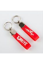 Türkiye Yazılı Anahtarlık-Kırmızı