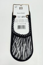 Sarmal Dantel Babet Çorap-Siyah - Görsel 2