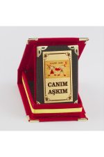 Canım Aşkım Plaketi-Kırmızı