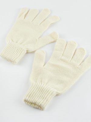 Süper Tek Kat  Eldiven-Krem