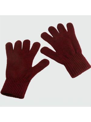 Süper Tek Kat  Eldiven-Bordo