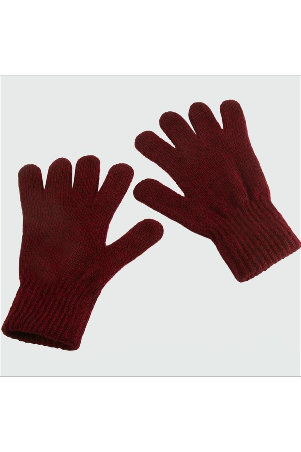 1203510_Super-Tek-Kat-Eldiven-82fa.jpg Süper Tek Kat Eldiven-Bordo - Görsel 1