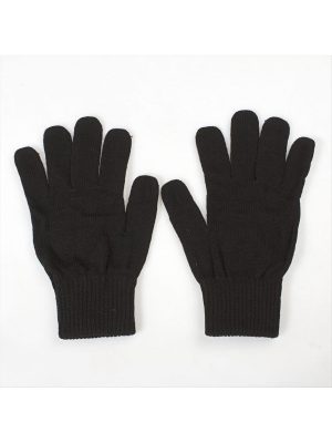 Süper Tek Kat Eldiven-Siyah