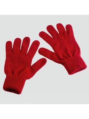 Süper Tek Kat  Eldiven-Kırmızı