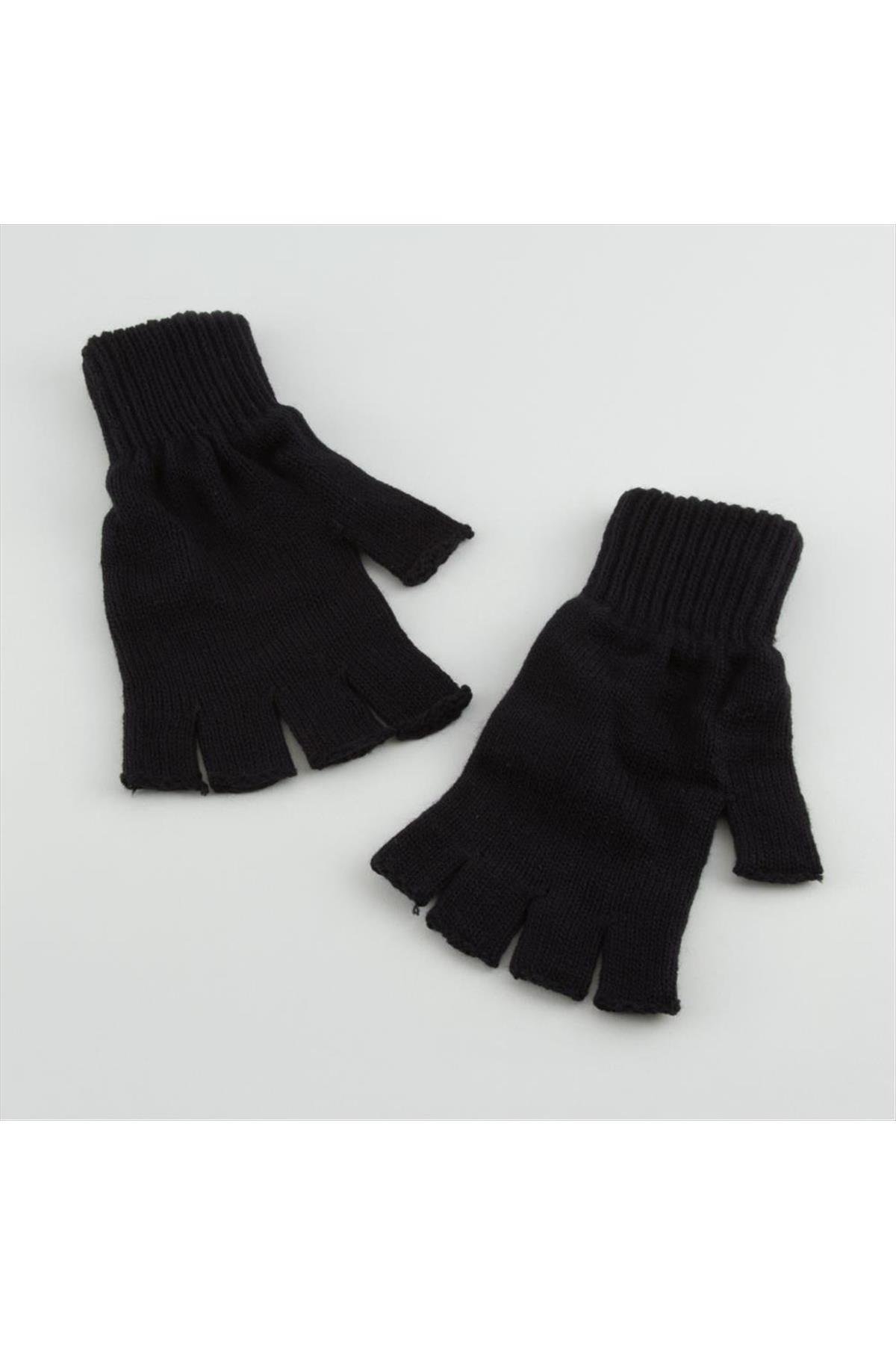 1203529_Kesik-Uclu-Eldiven-2b9b.jpg Kesik Uçlu Eldiven-Lacivert - Görsel 1