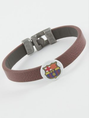 Bordo Renkli Suni Deri Bileklik-Bordo