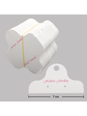 Kolye Ve Set Kolye Kartı-Beyaz