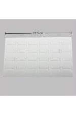 24lü yüzük kutusu süngeri-Beyaz