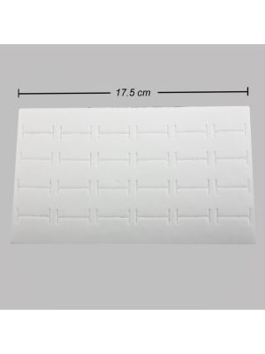 24lü yüzük kutusu süngeri-Beyaz