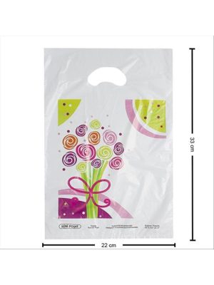 22X33 El Tutma Poşet Paketi 100lü-Yeşil