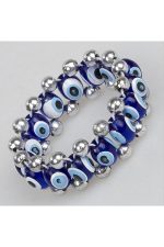 Çocuk ve Bebek Nazar Boncuklu Bileklik-Mavi