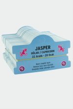 Jasper - Oğlak Burç Bileklik Kartı-Mavi