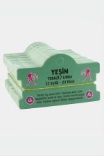 Yeşim - Terazi Burç Bileklik Kartı-Yeşil