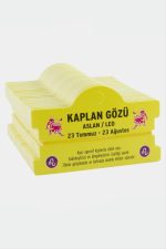 Kaplan Gözü - Aslan Burç Bileklik Kartı-Sarı - Görsel 2