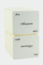 Kare Kolye Kartı-Beyaz - Görsel 2