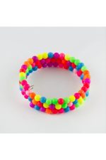 Boncuklu Çocuk Bileklik-Renkli - Görsel 2