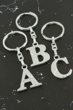 Harfli Metal Anahtarlık-Ç - Görsel 2