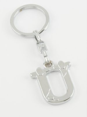 Harfli Metal Anahtarlık-Ü