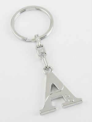 Harfli Metal Anahtarlık-A