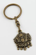 Osmanlı Bayrağı Metal Anahtarlık-Antik