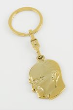 Atatürk Metal Anahtarlık-Sarı - Görsel 2